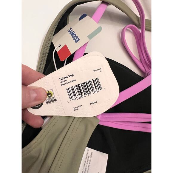 prAna Women's Tulum Top and Summer Waves Bottoms Bikini Size M NEW - Picture 8 of 9